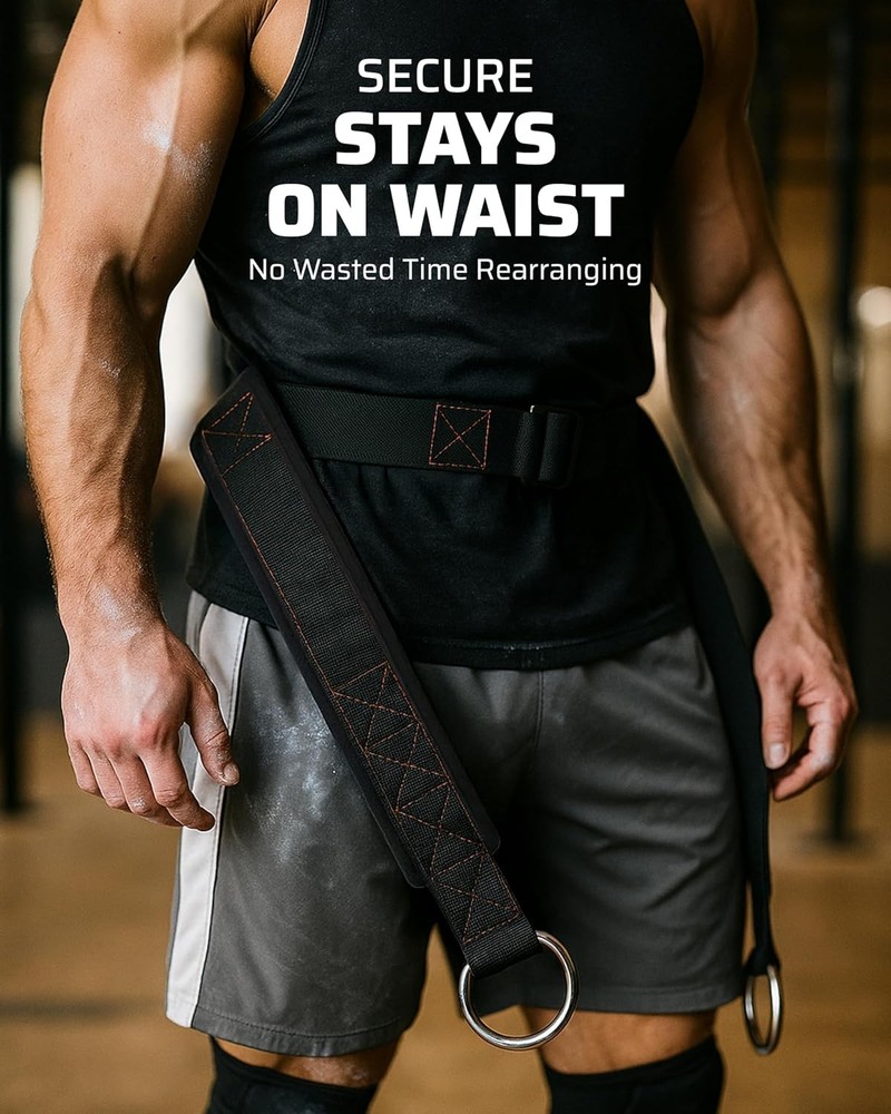 Ultimate Belt Belt Squats Rack Attachment & Squat Machine Structured Back