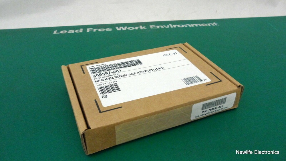 *New* HP 286597-001 KVM Interface Adapter (1 per Kit)