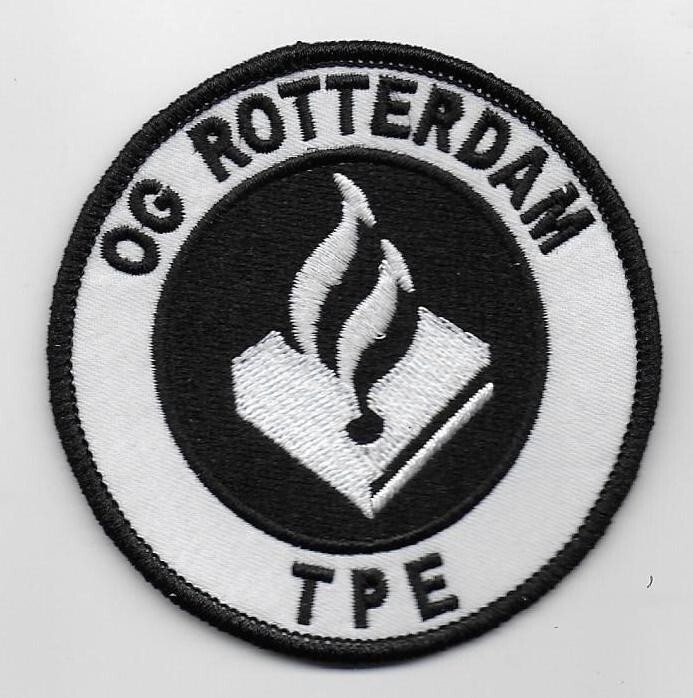 NETHERLANDS OG ROTTERDAM TPE POLICE PATCH