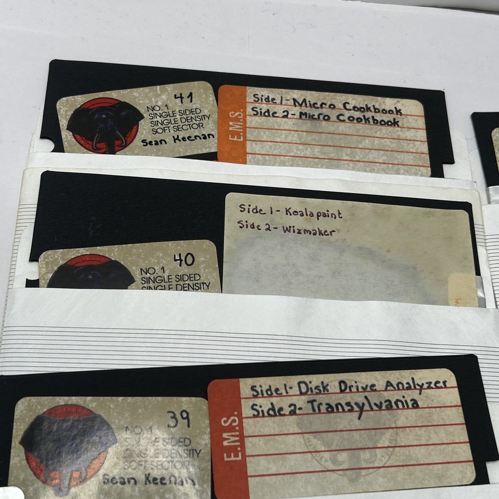 Brand Vintage Elephant Memory Systems Floppy Disk USED