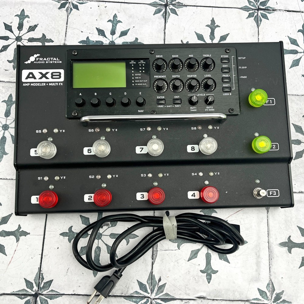 Fractal Audio Systems AX8 Amp Modeler/Multi-FX Processor #12845
