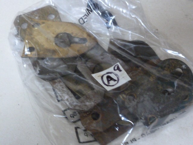 9 useful old-antique wall clock hangers (A)