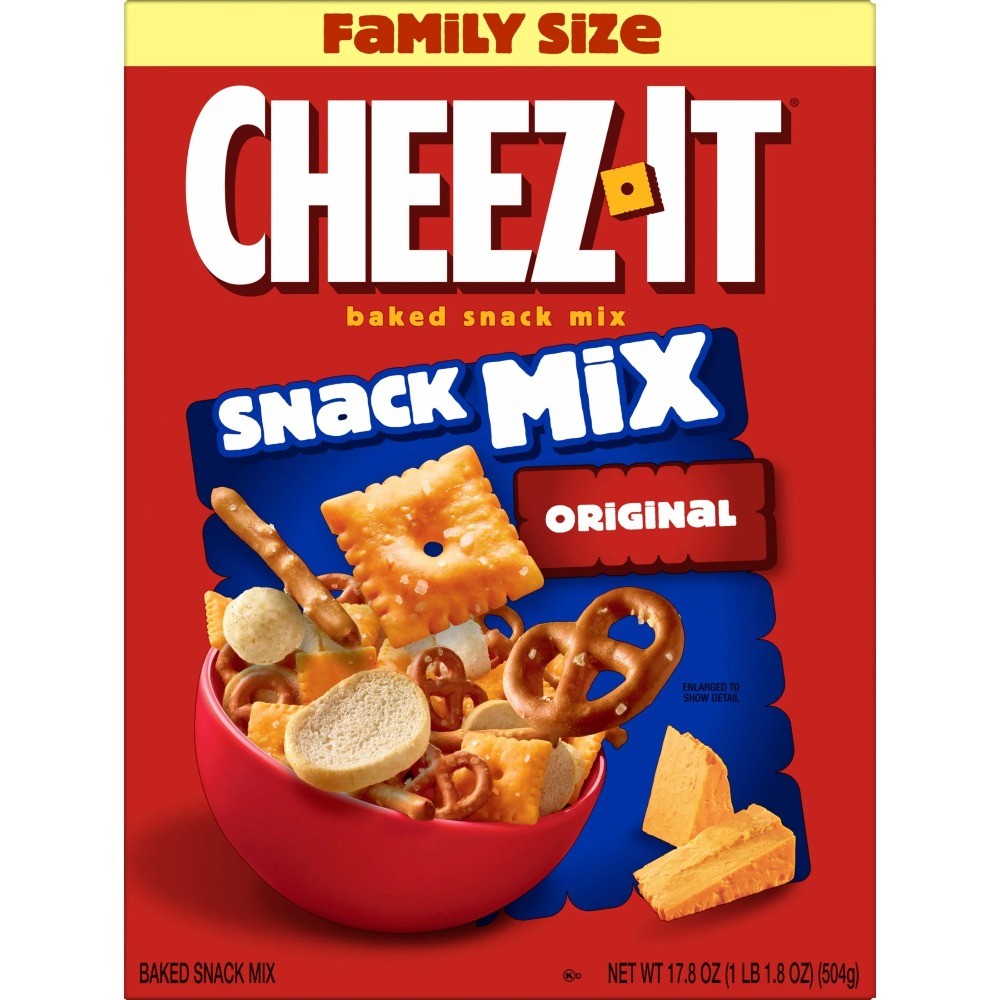Original Snack Mix, Lunch Snacks, 17.8 oz