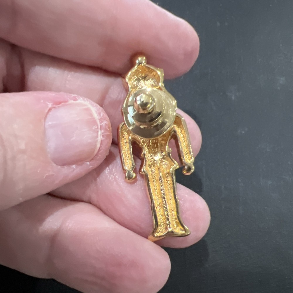 Vintage Nutcracker Christmas Pin