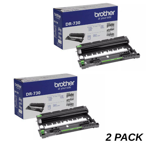 Brother DR730 Drum Black 2 Pack Compatible NEW BOX