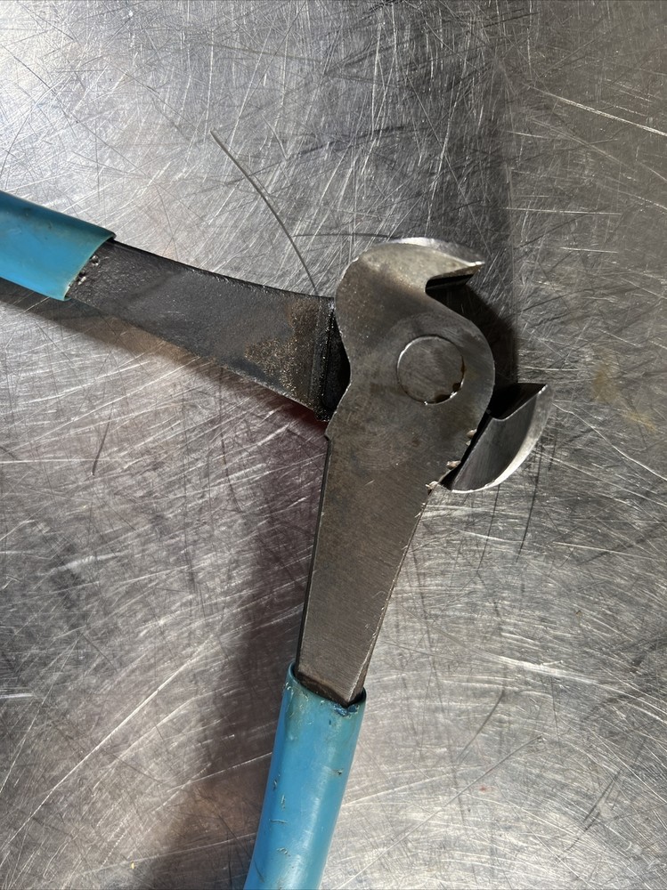 Vintage Blacksmith Nail Puller Electrician Pliers