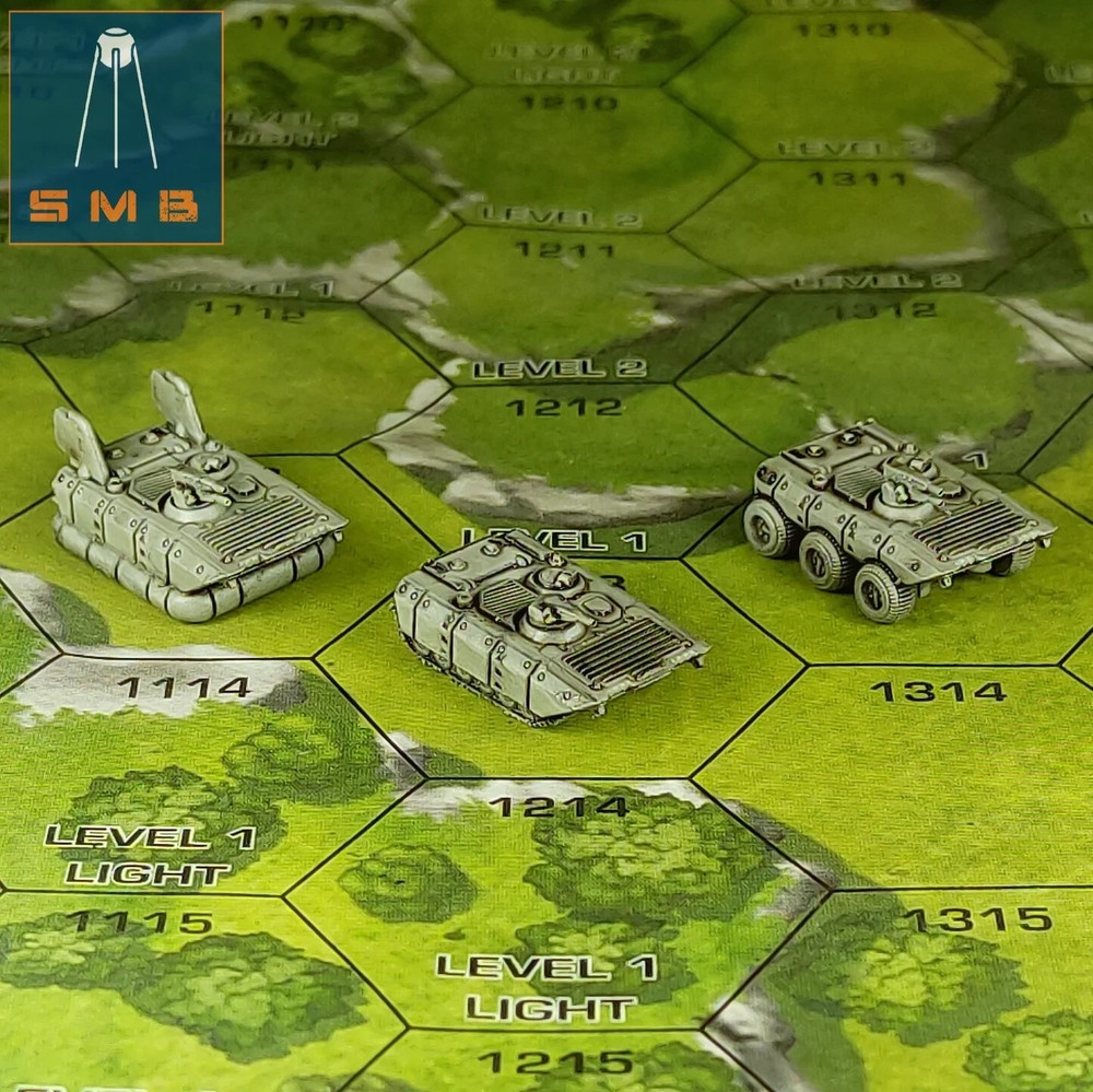 APCS x3 - Alternate Battletech Model - By Sir Mortimer Bombito
