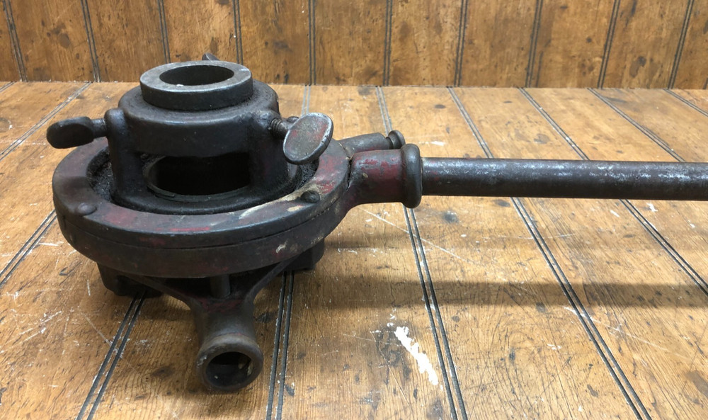 Vintage Toledo No. 1-A Pipe Threading Machine Pipe Threader