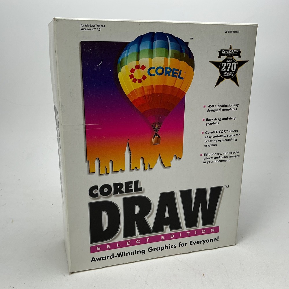 Corel Draw Select Edition for Windows 95 and NT 4.0