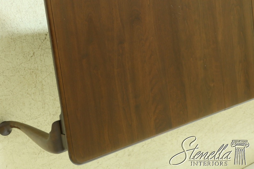 LF53262: STICKLEY Queen Anne Cherry Dining Room Extension Table