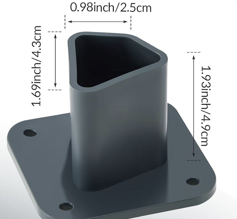 T Post Bird House Bird Feeder Mounting Plate