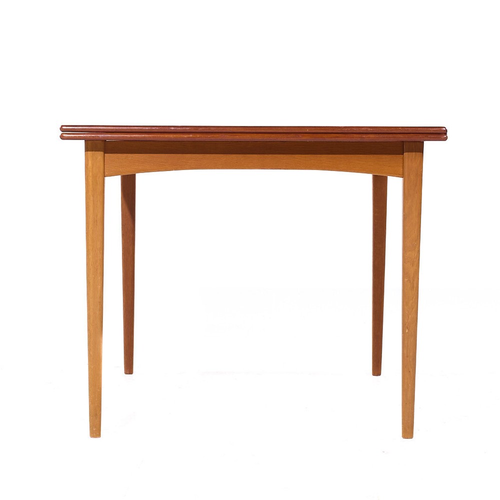 Dux Mid Century Danish Teak Flip Top Dining Table