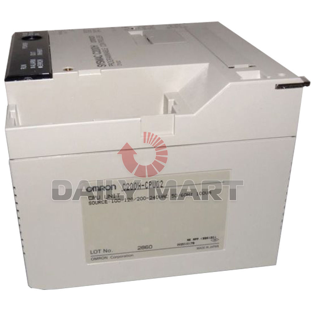 New in Box Omron C200H-CPU02 Programmable Controller CPU Module Unit C200HCPU02