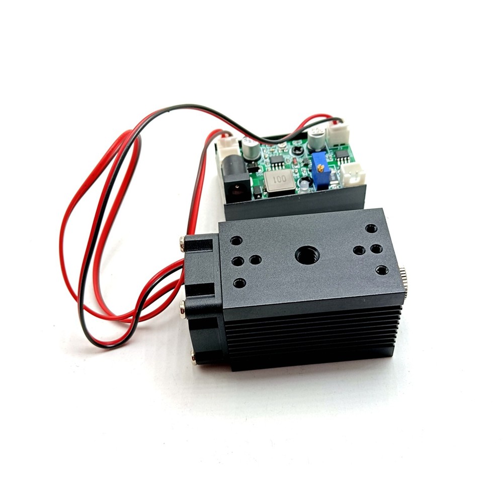Focusable 532nm 100mw Green Dot Laser Diode Module 12V Driver TTL
