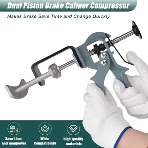 Heavy Duty Dual Piston Brake Caliper Compressor - Premium Tool