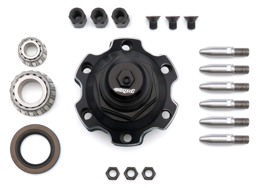 MPD Racing MPD16000 Sprint Front Hub One Nut Bearings Seals Studs
