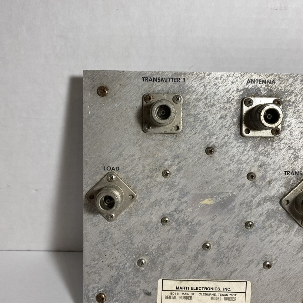 Marti Electronics HRC-10A STL Transmitter Combiner - Untested As Is