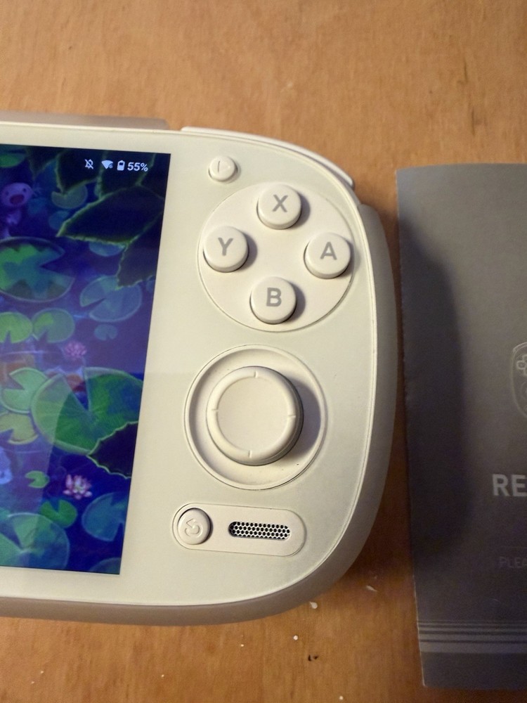 Retroid Pocket 5 White With Grip And Case