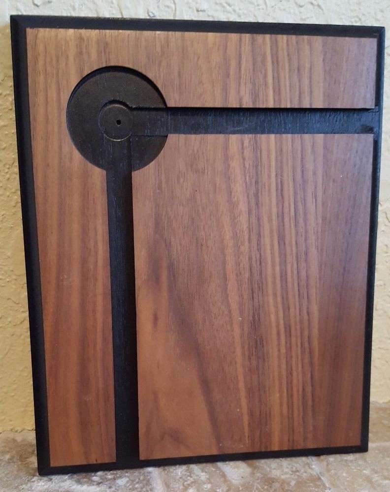 Solid Walnut Blank Wood Plaque 8" x 10"  PL60