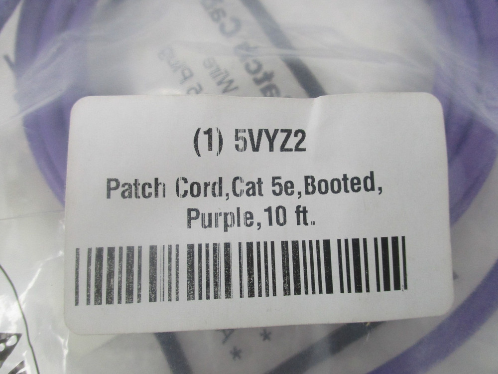 MONOPRICE 3389 5VYZ2 ETHERNET DATA PATCH CORD, V0657