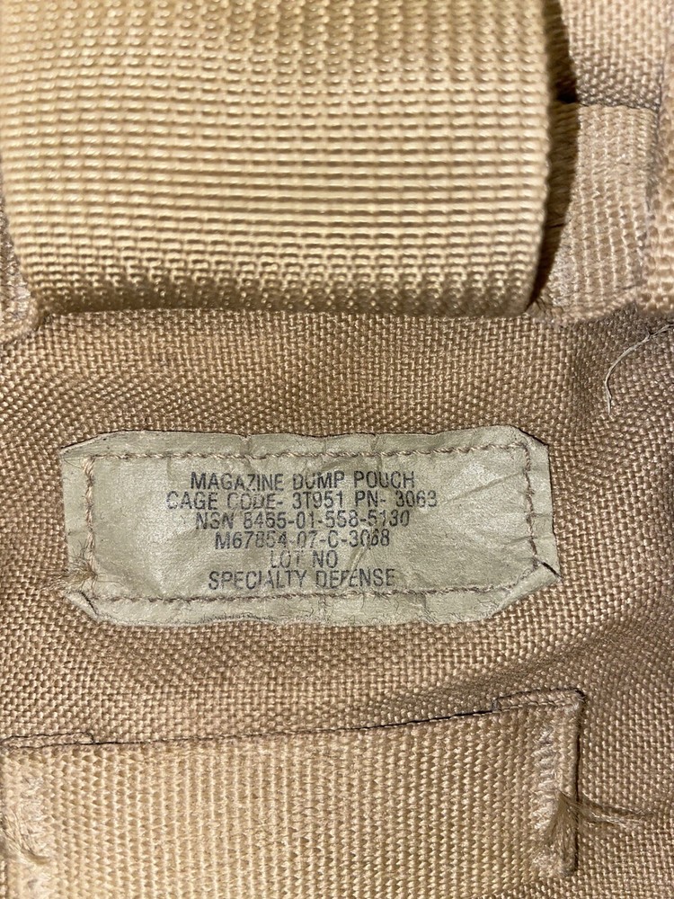 Tactical Magazine Dump Pouch