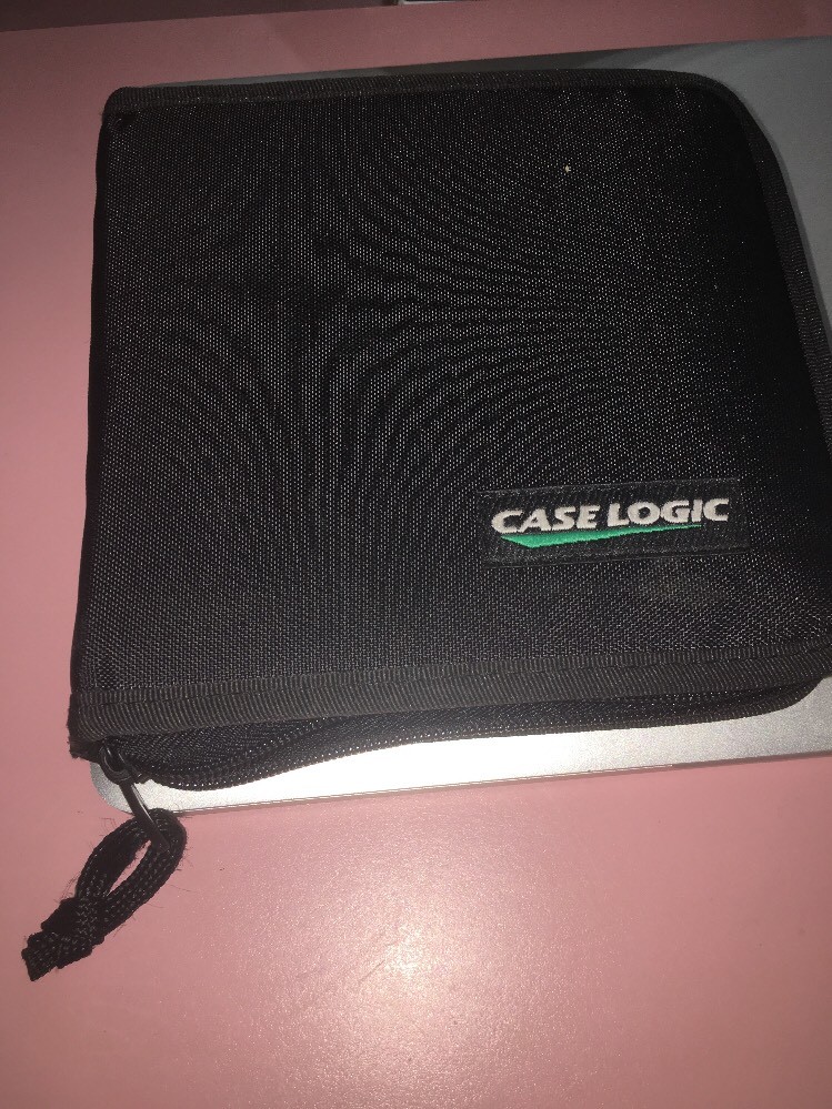 Case Logic Black Cd Case-SHIPS SAME BUSINESS DAY