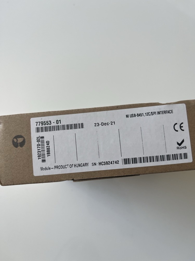 National Instruments USB-8451 I2C/SPI Interface Device