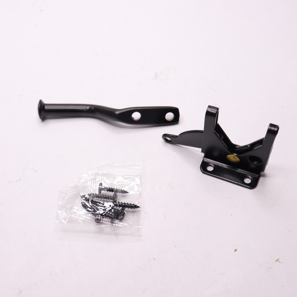 Everbilt Black Stainless Steel Gate Latch