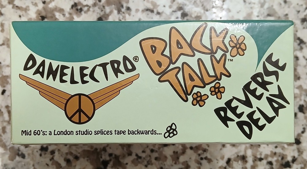 Danelectro Back Talk Reverse Delay Effects Pedal (Original, comes with box)