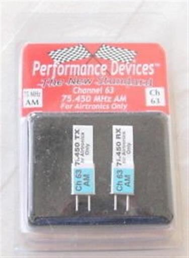 Airtronics 75Mhz AM Crystal Set - Channel 63