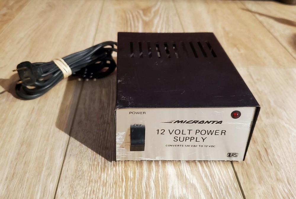 Micronta 12 Volt Power Supply Converter