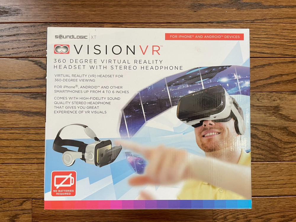 Soundlogic XT Vision VR Headset--Used