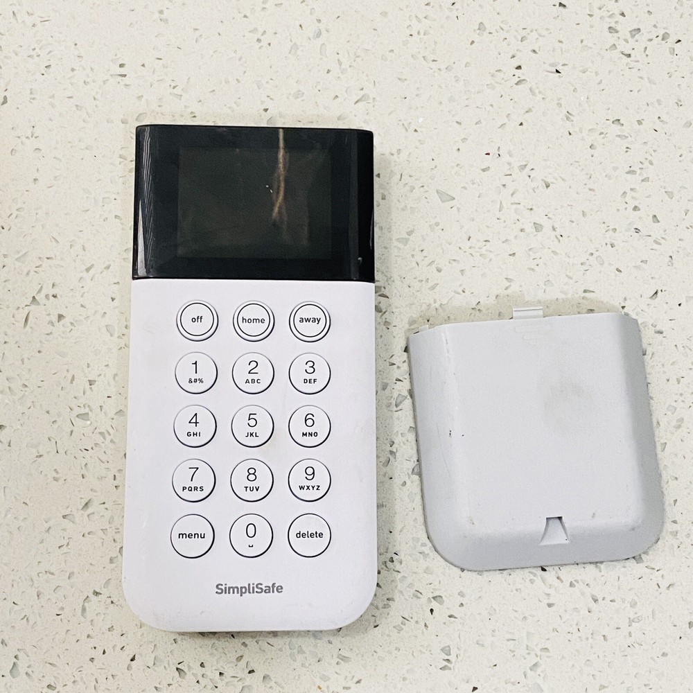 SimpliSafe Home Security System Keypad Remote Model SSKP3