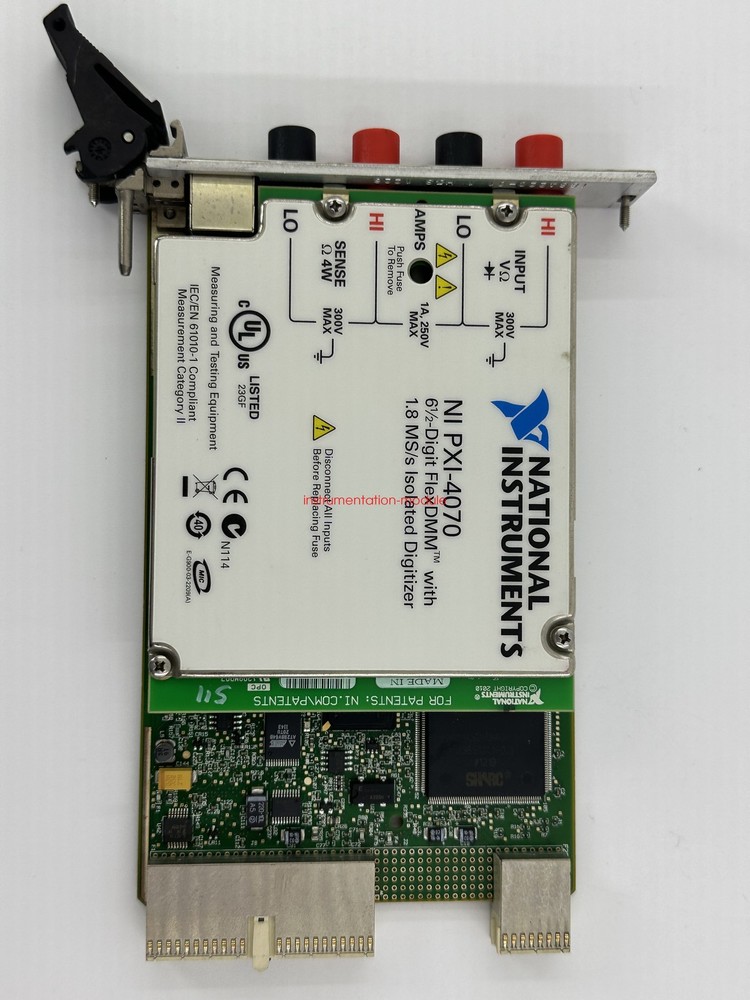 National Instruments NI PXI-4070 6 1/2 Digit FlexDMM Module Test completed