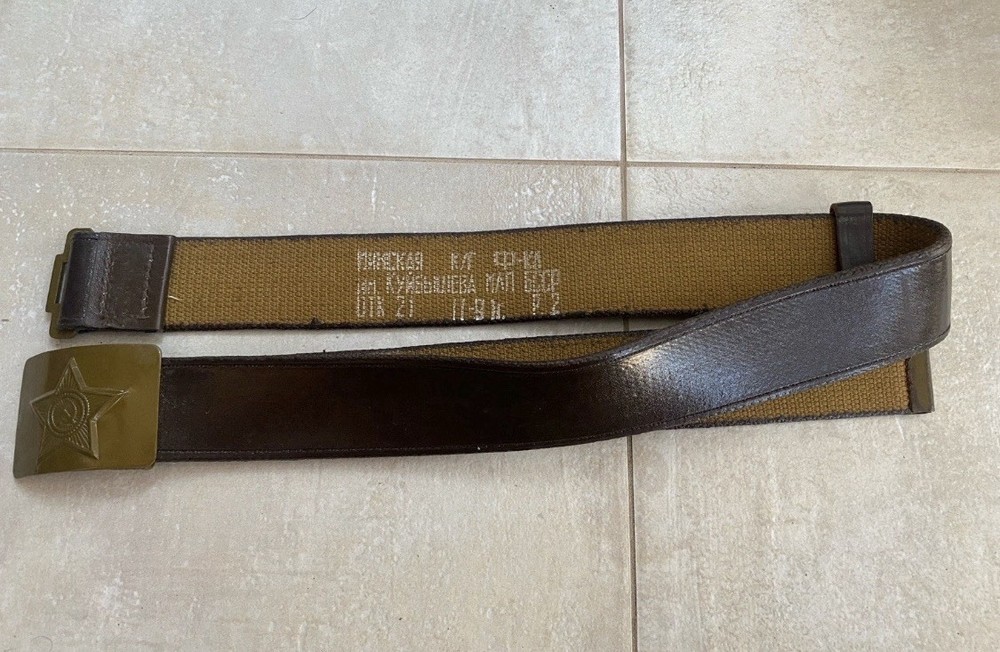 Soviet-Era Belt