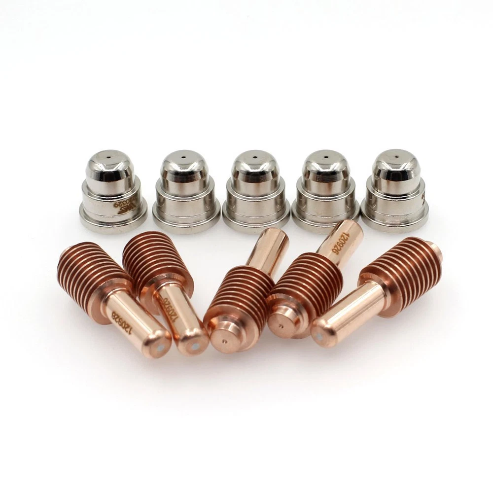 120926 Plasma Electrode 220329 Tips Nozzle for 1250 Fine Cutting Torch Pkg 10pcs