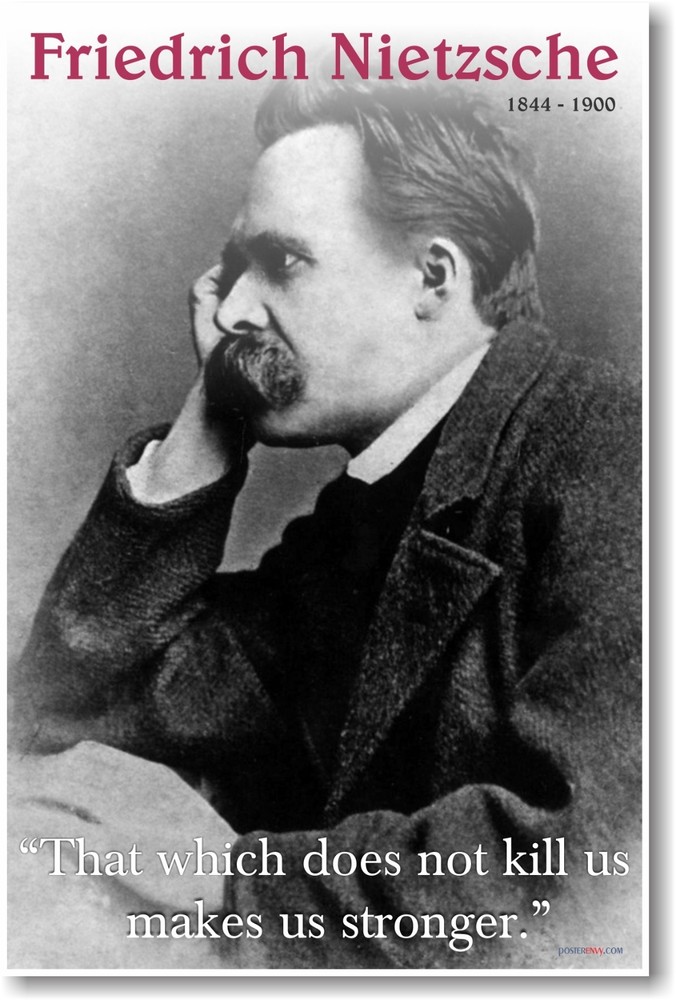 Friedrich Nietzsche - NEW Famous Philosopher Quote POSTER