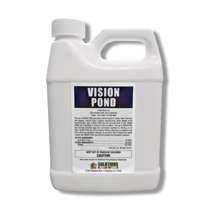 Vision Blue Pond Dye 32oz- Maximum Concentrate Acid Blue 9