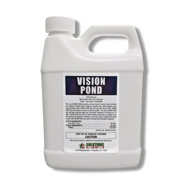 Vision Blue Pond Dye 32oz- Maximum Concentrate Acid Blue 9