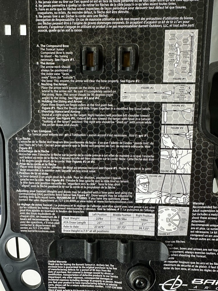 Barnett Tomcat Compound Bow - As Is