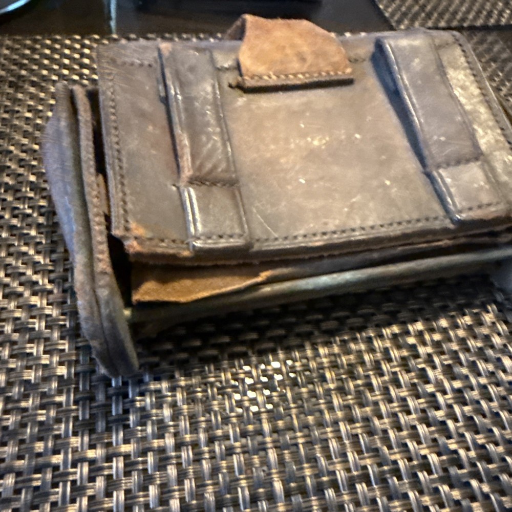 Antique Brown Cartridge Box
