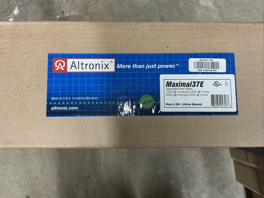 Altronix Maximal37E Expandable Power System