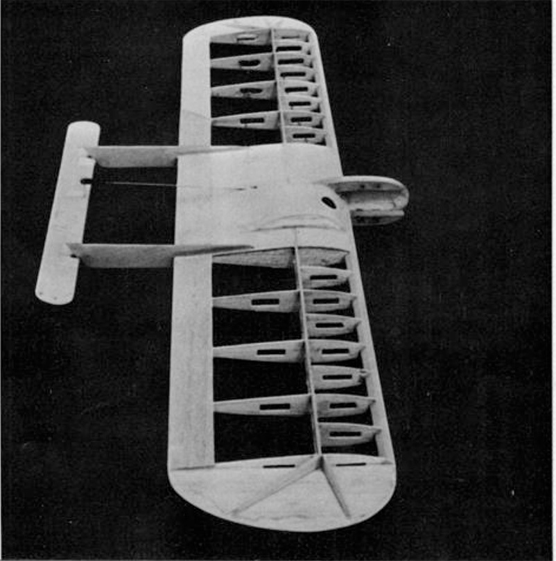 Model Airplane Plans (UC): Toothpick 42" Combat for .36 Engine by Dick Tyndall