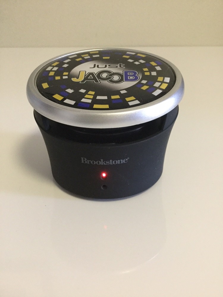Rare Brookstone Bluetooth Drum Speaker NEW IN BOX