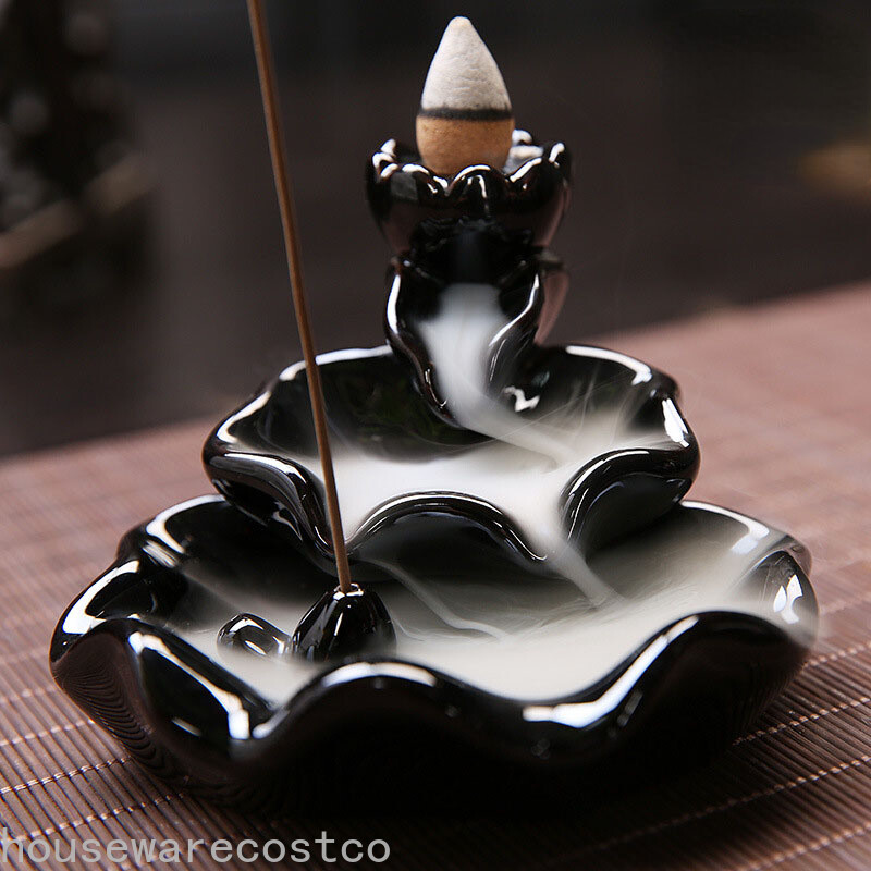 Creative Decorative Ceramic Ornaments Home Use Backflow Incense Burners