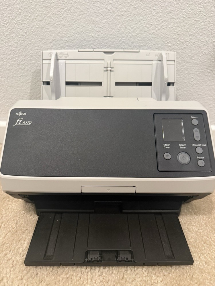 Ricoh fi-8170 Color Duplex Document Scanner USB High Speed Tested Working