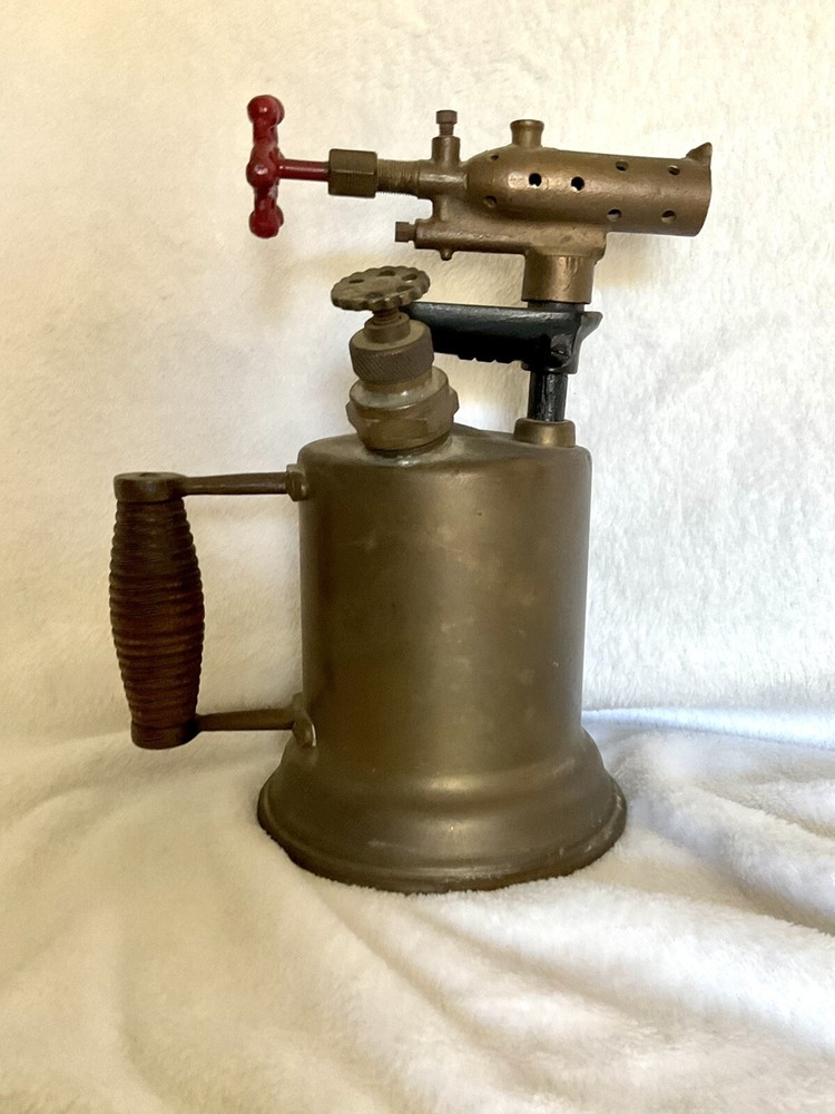 vintage blow torch brass