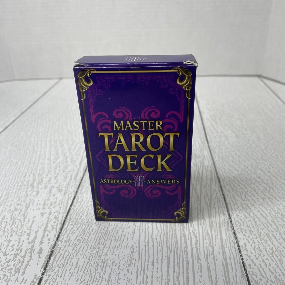 Astrology Answers Master Tarot Card Deck Illustrated Complete