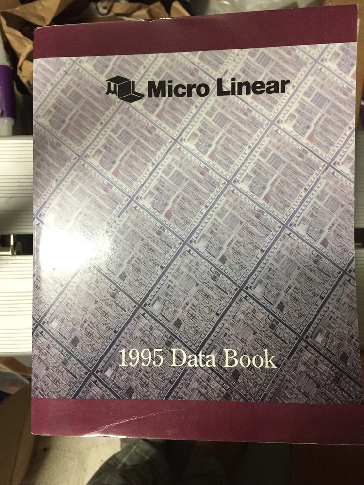 Data Book = Micro Linear Semiconductor Products and Applications Handbook 1995 =