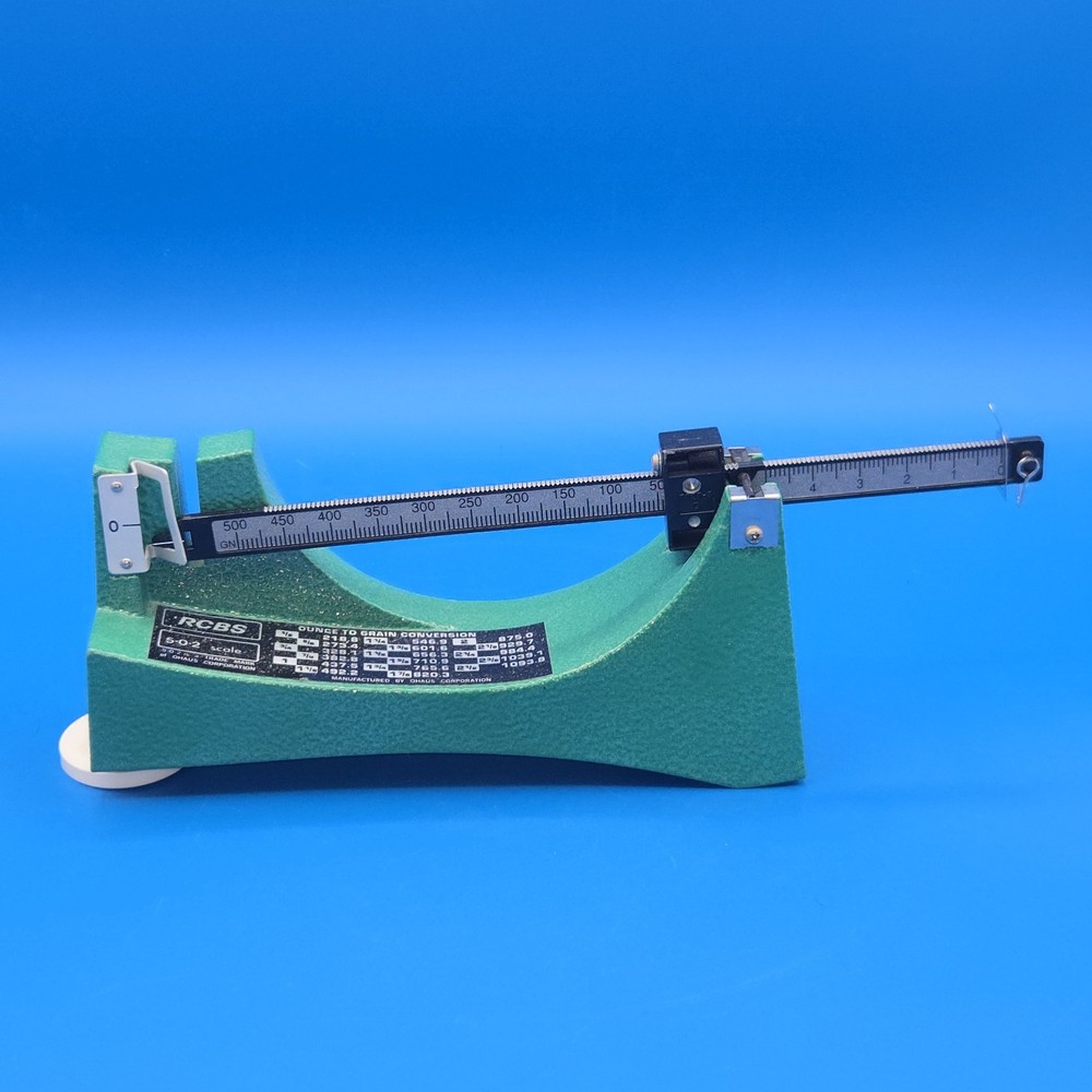 RCBS 502 Reloading Scale READ!!